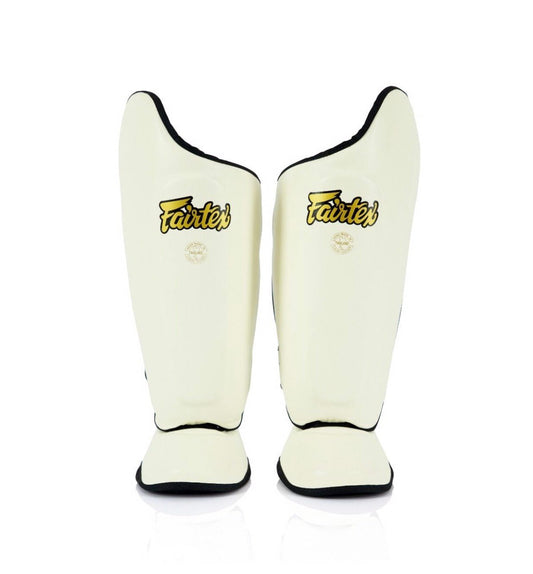 Fairtex Shin Guards SP8 White