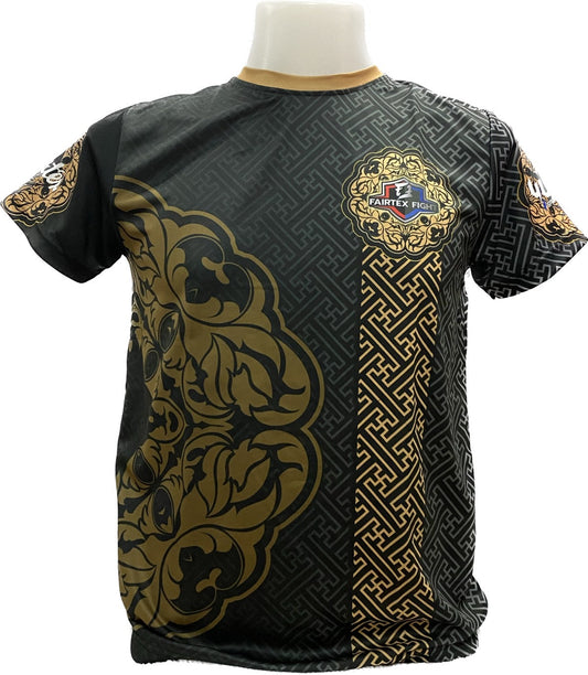 Fairtex Fight T-Shirt FFT Black Gold