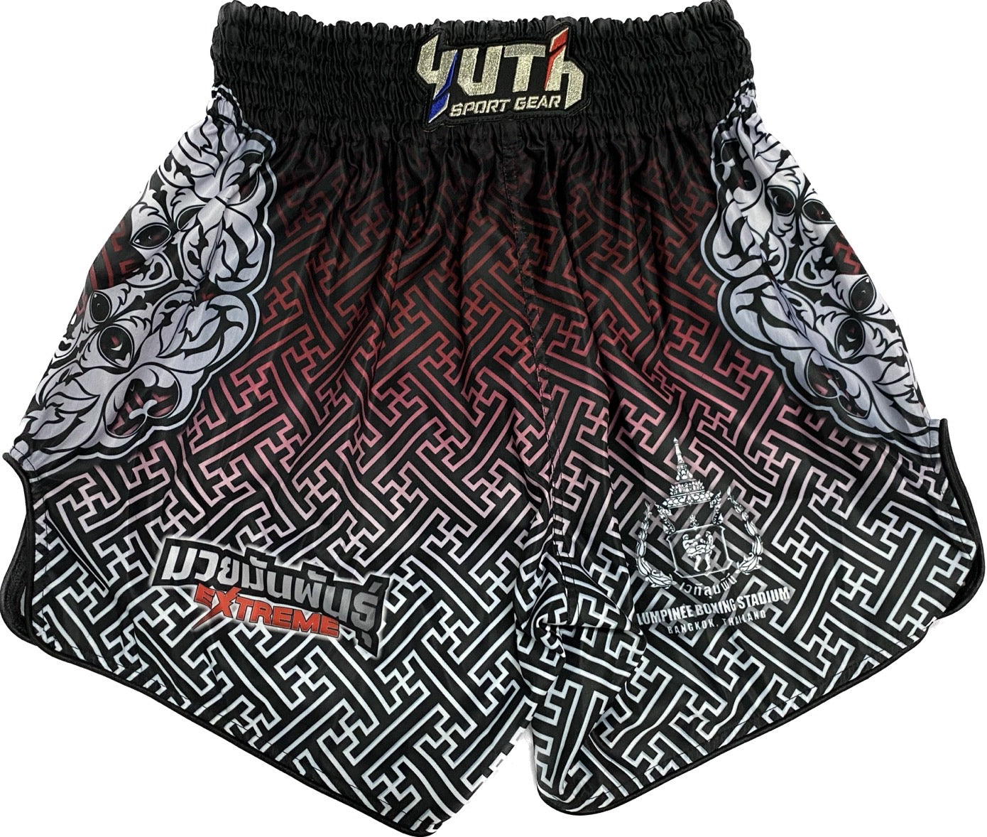 Fairtex Fight Shorts FFS Red Silver