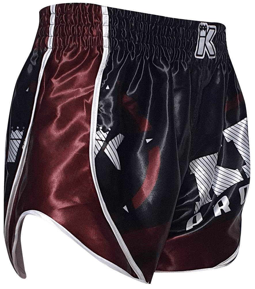 King Pro Boxing Shorts STORMKING2 MAROON