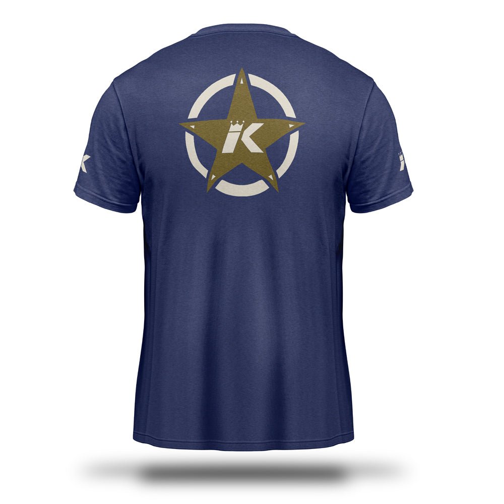 King Pro Boxing T-shirt Arrow Blue