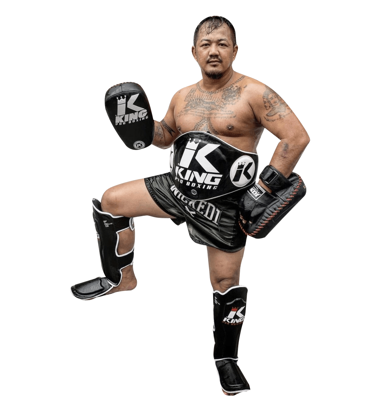 King Pro Kicking Pads Trainer single strap