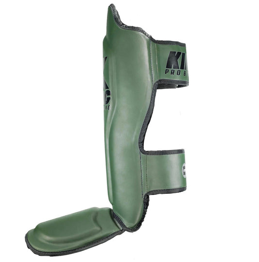 King Pro Shin Guards  KPB-SG4 Olive