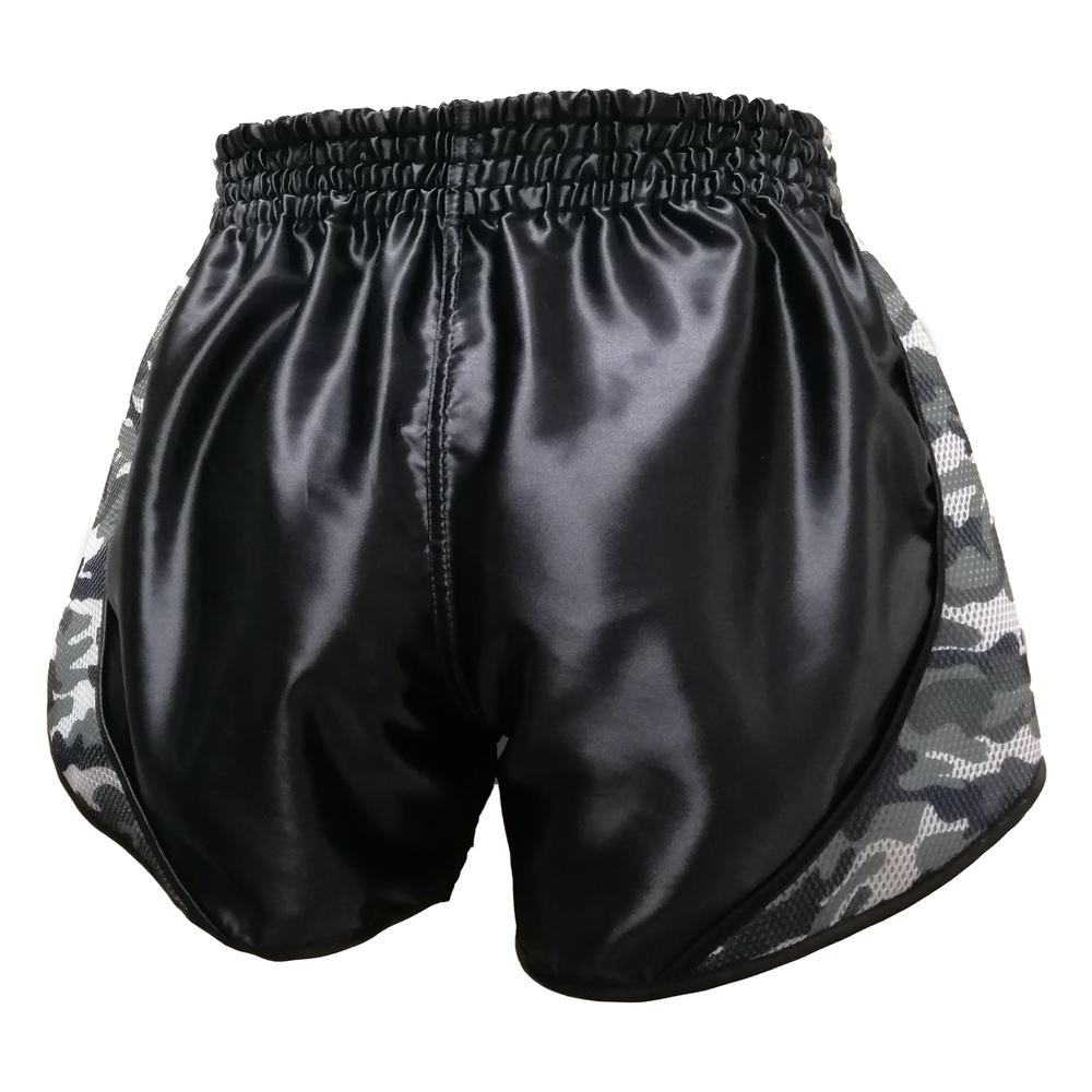 King Pro Shorts Trunks Retro Mesh 2 Black Camo Green