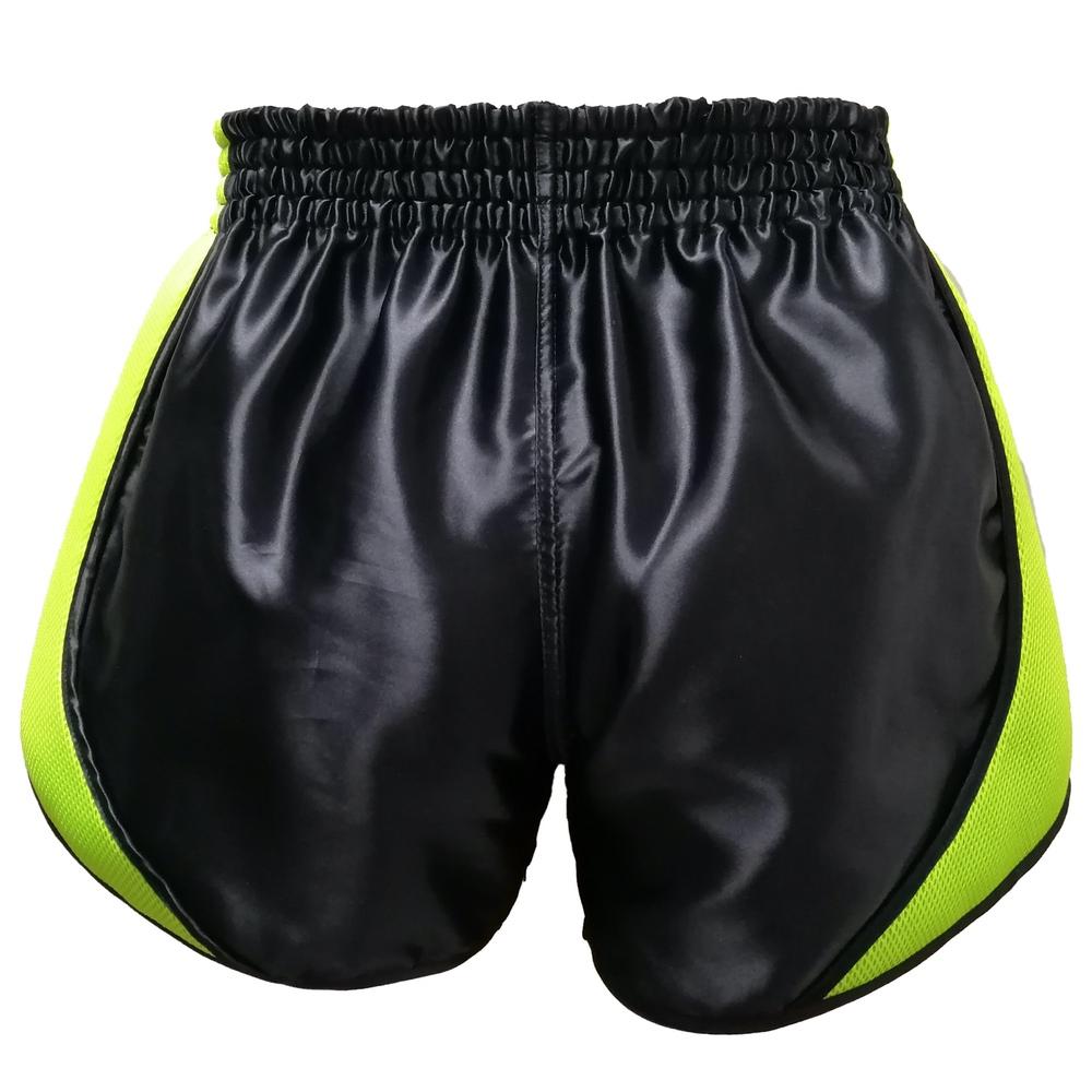 King Pro Shorts Trunks Retro Mesh Black Green