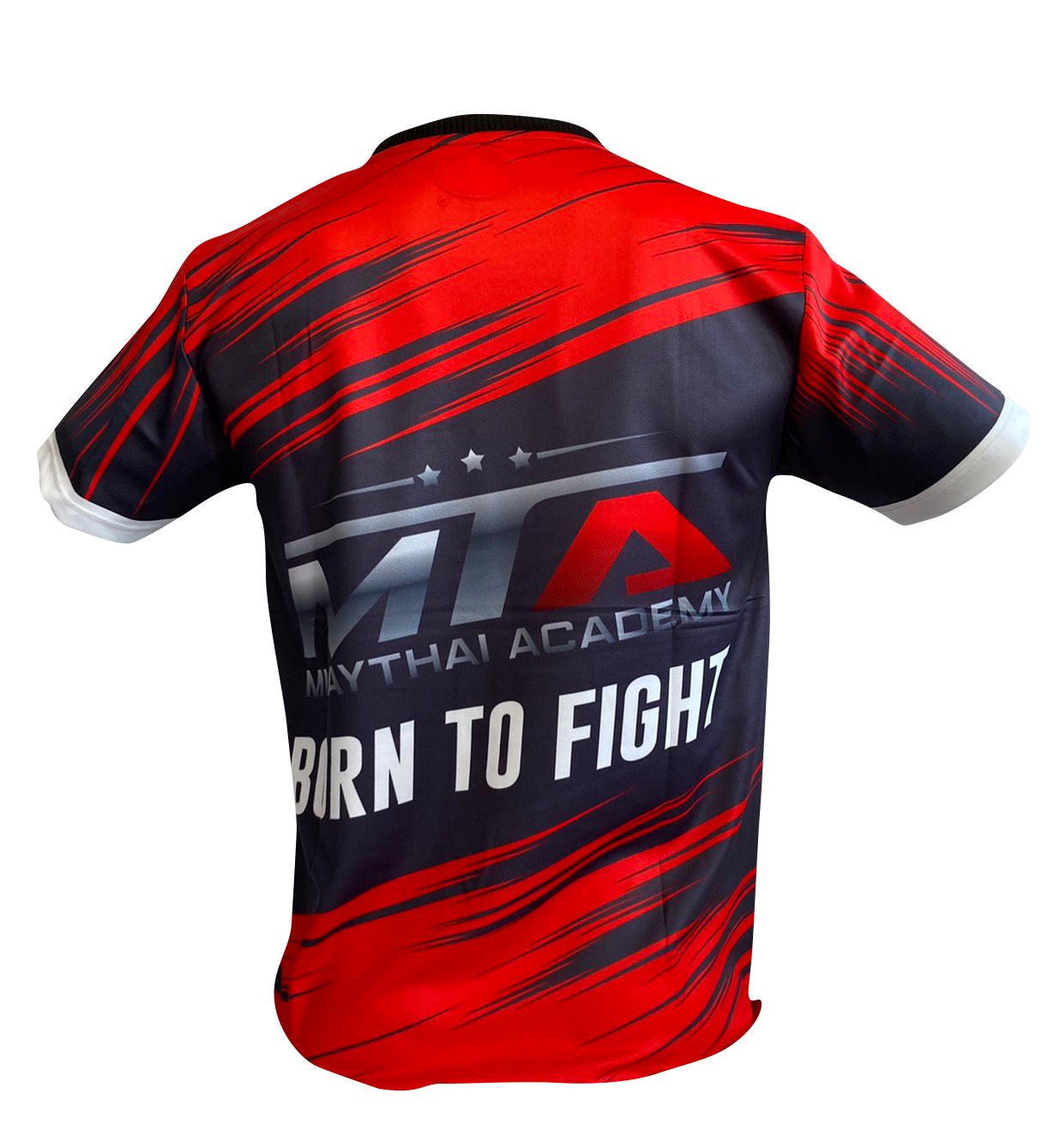 MTA Muay Thai T-shirt Born to fight Red Thunder