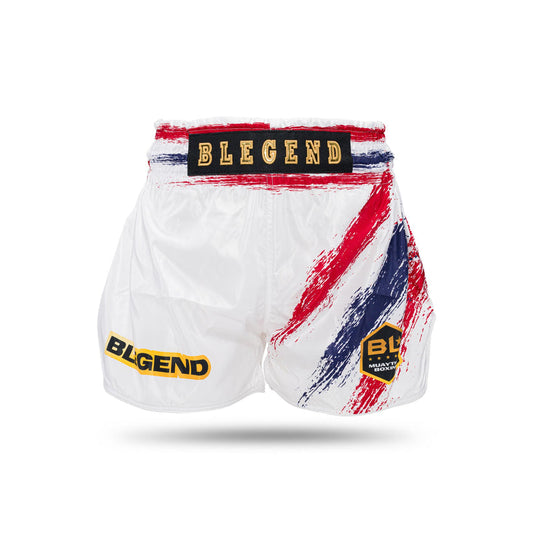 Blegend Boxing Shorts Thai Legend White