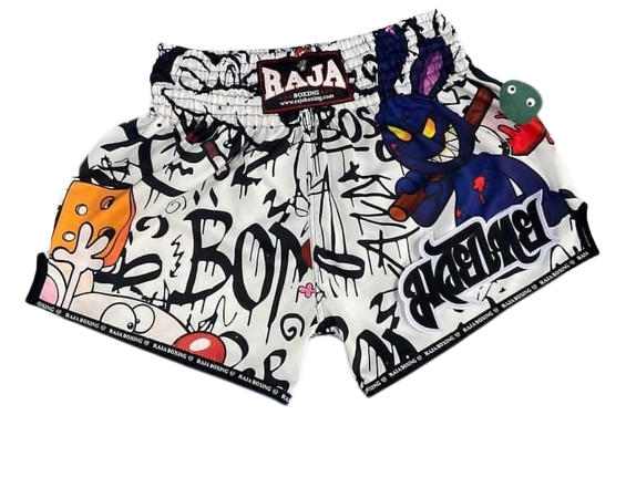 Raja Muay Thai Shorts Cute Monster R02