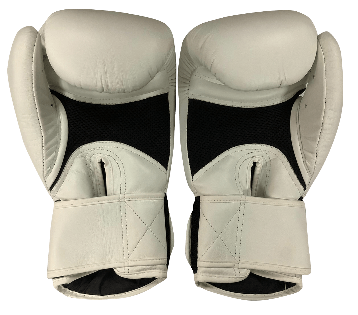 Top King Boxing Gloves Air Velcro TKBGAV White