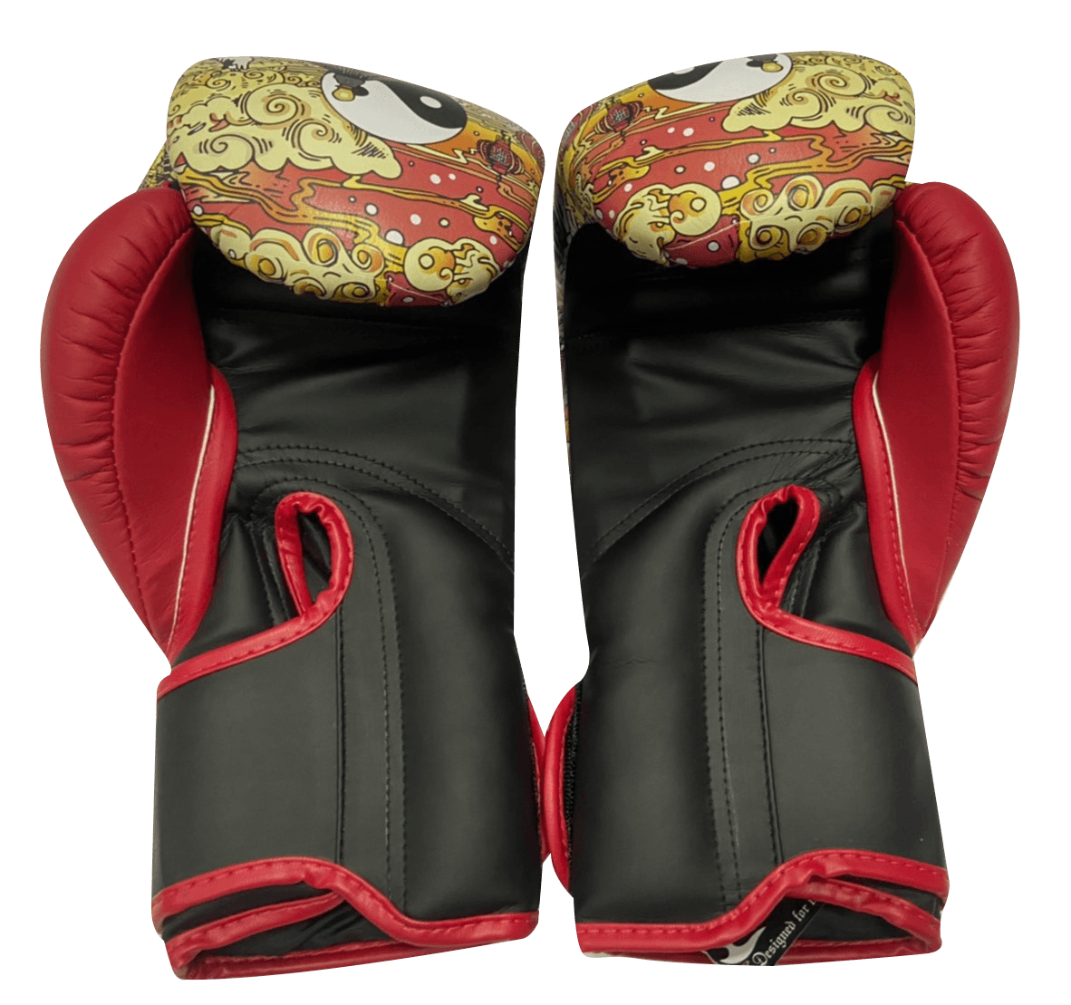 Top King Boxing Gloves TKBGCT CN BLACK RED