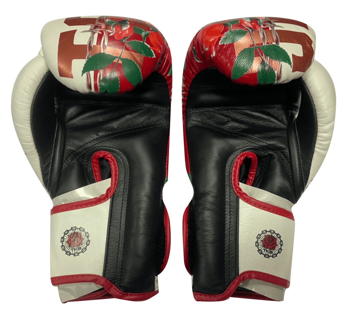 Top King Boxing Gloves TKBGRS ROSE WHITE