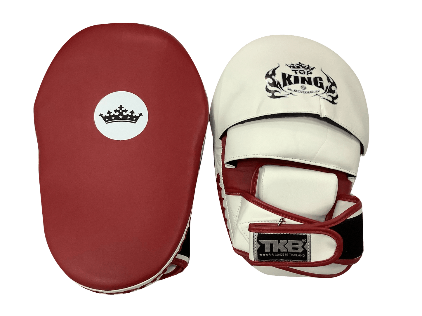 Top King Hybrid Mitts Extreme  TKFME Extreme Red/white