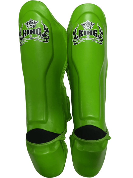 Top King Shin Guards 窶抉ro窶 TKSGP-SL Green