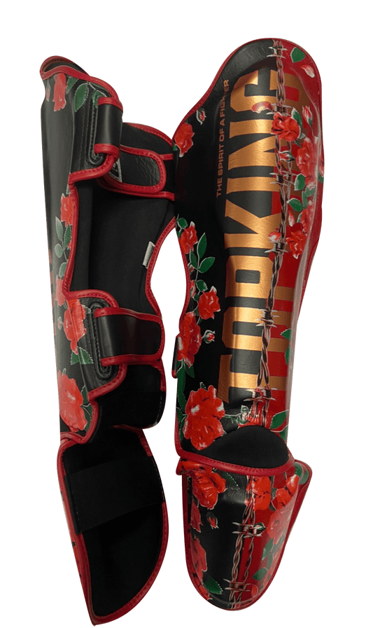 Top King Shin Guards "Pro" ROSE TKSGRS Black