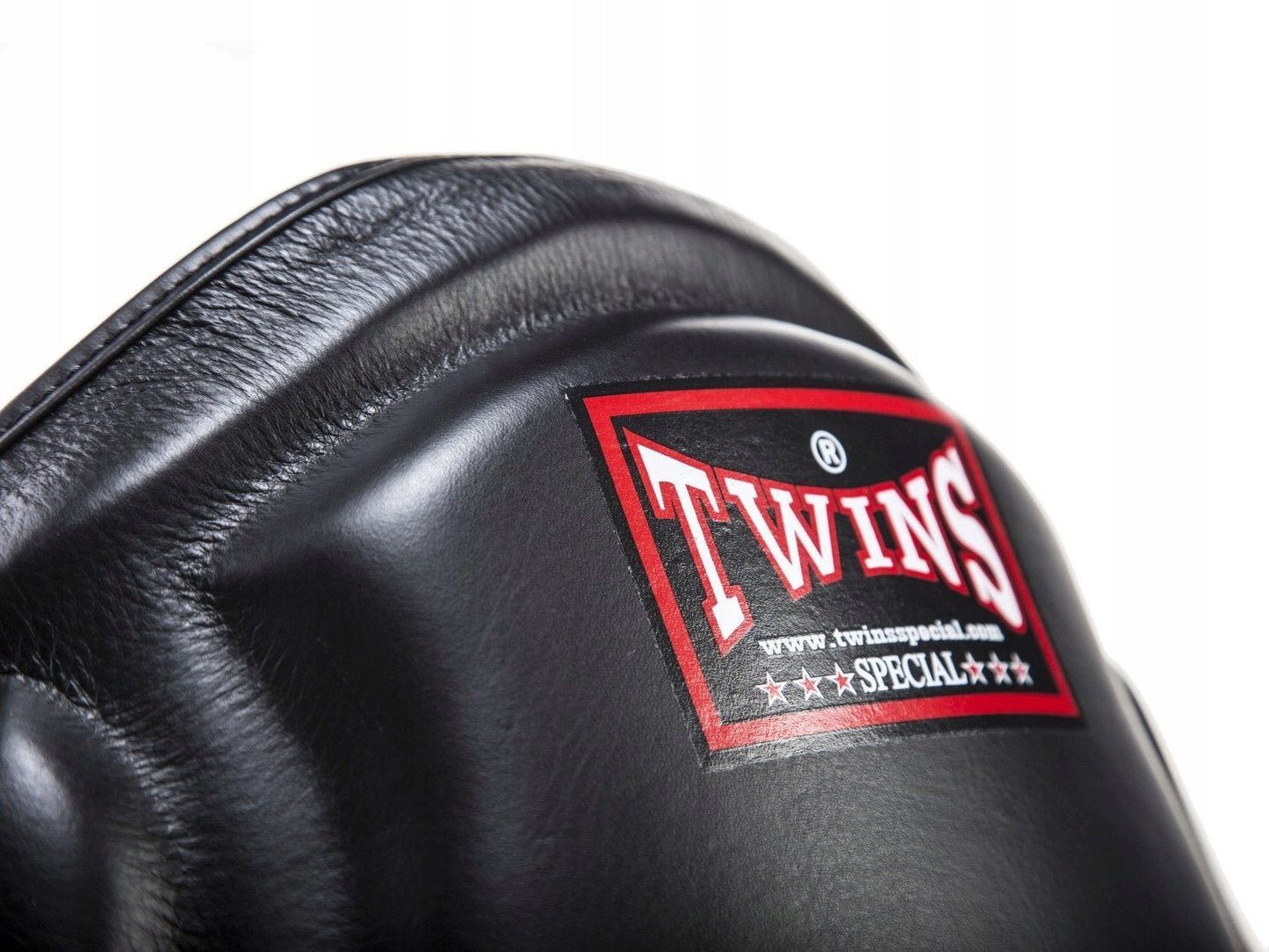 Twins Special BEPL3 BLACK Belly Protector with Velcro closure. Leather