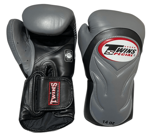 Twins Special Boxing Gloves BGVL6 Black Grey