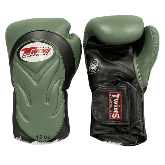 Twins Special Boxing Gloves BGVL6 Black Olive