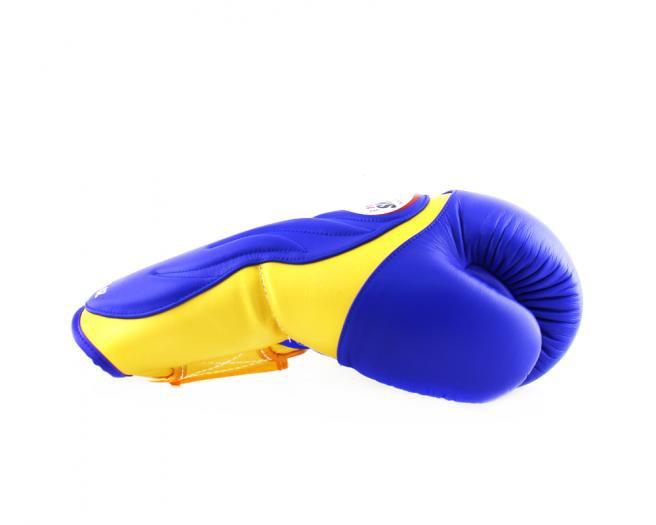 Twins Special Boxing Gloves BGVL6 Gold Blue