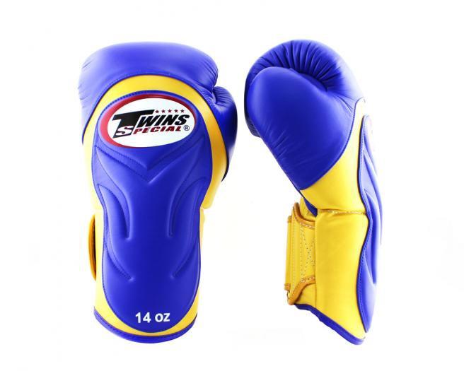 Twins Special Boxing Gloves BGVL6 Gold Blue