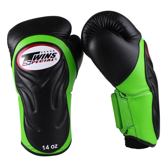 Twins Special Boxing Gloves BGVL6 Green Black