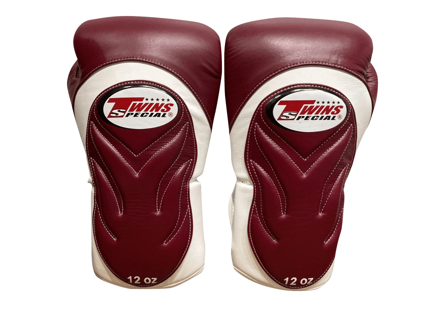 Twins Special Boxing Gloves BGVL6 White Maroon