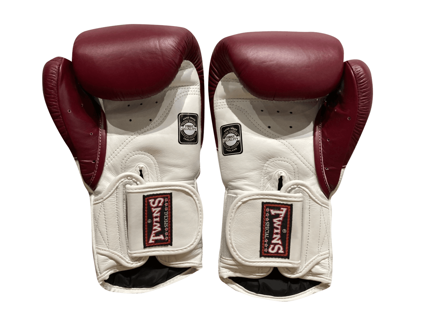 Twins Special Boxing Gloves BGVL6 White Maroon