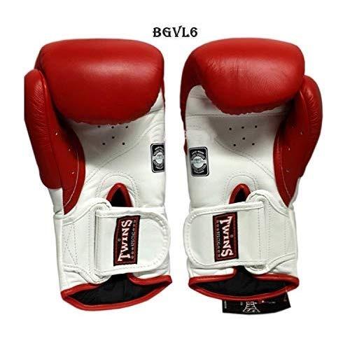Twins Special Boxing Gloves BGVL6 White Red