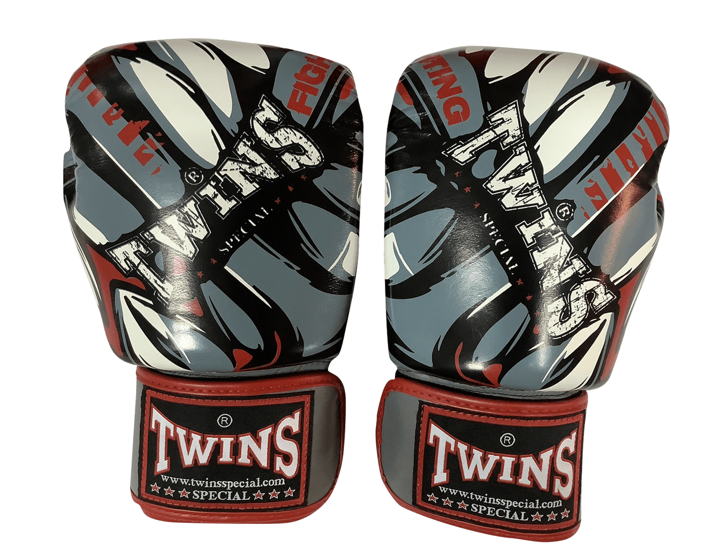 Twins Special Fancy Boxing Gloves FBGVL3-55/GY Demon