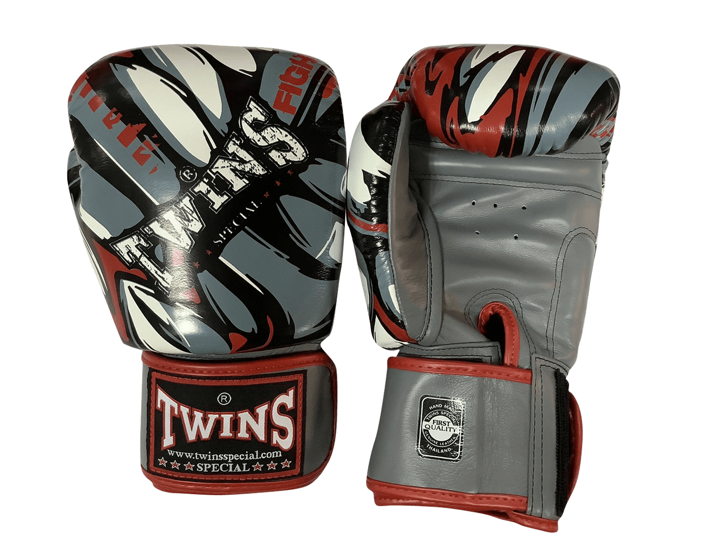 Twins Special Fancy Boxing Gloves FBGVL3-55/GY Demon