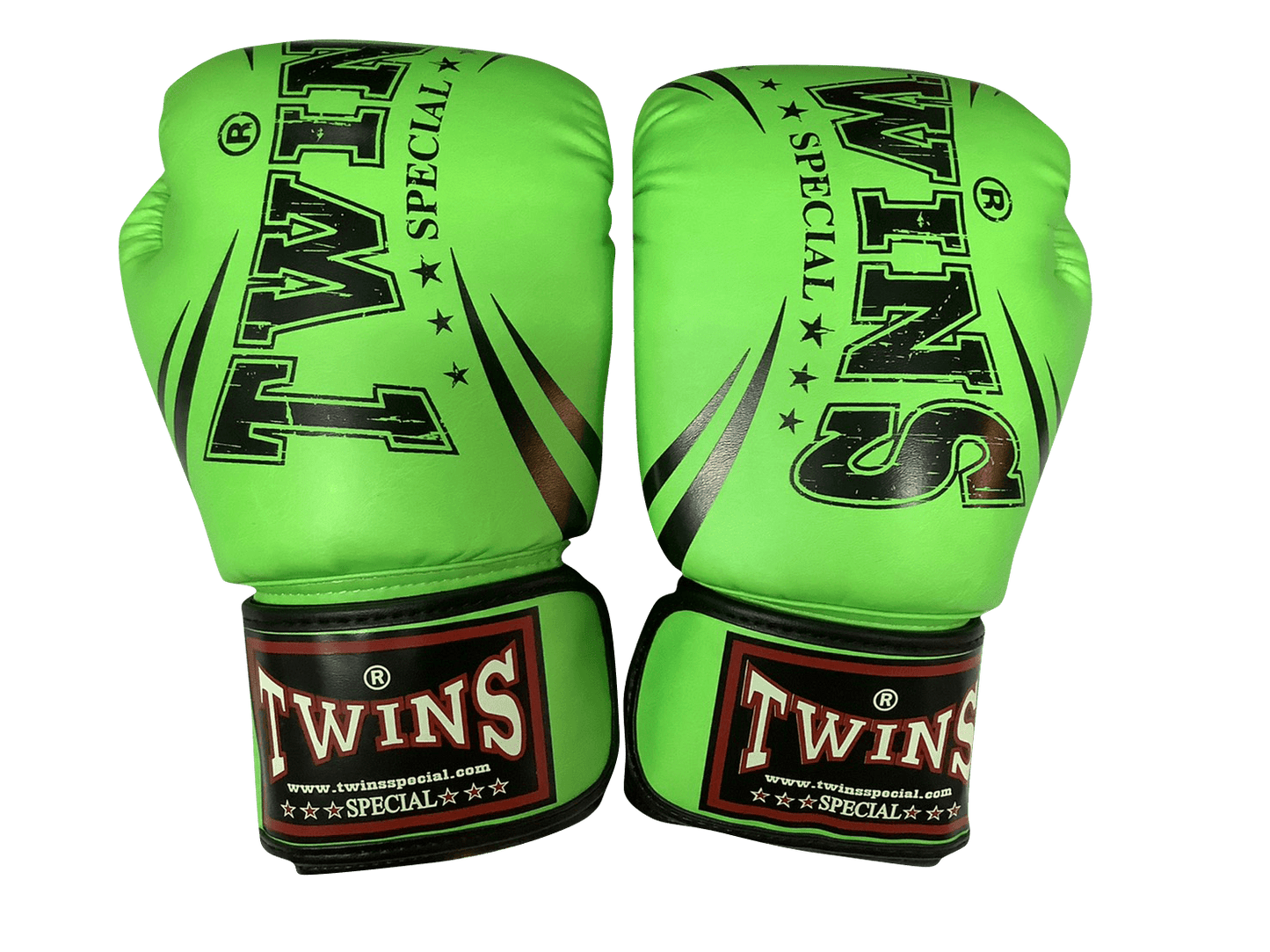 Twins Special Fancy BOXING GLOVES FBGVS3-TW6 BK/GN