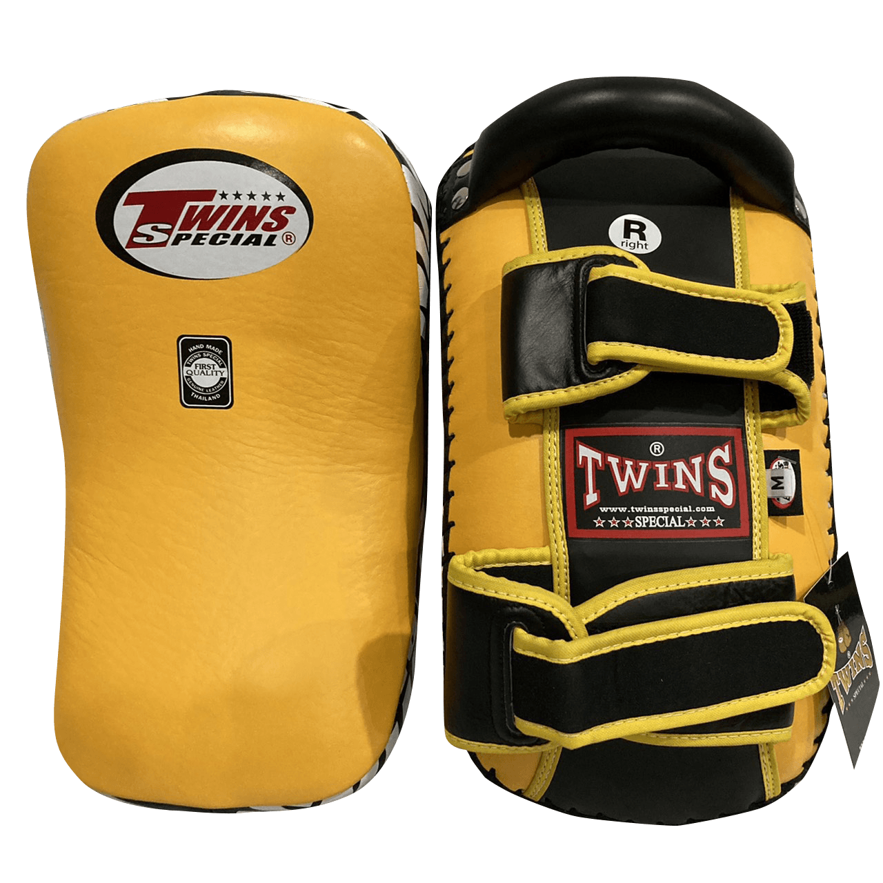 Twins Special Thai Pads KPL10 Yellow Black