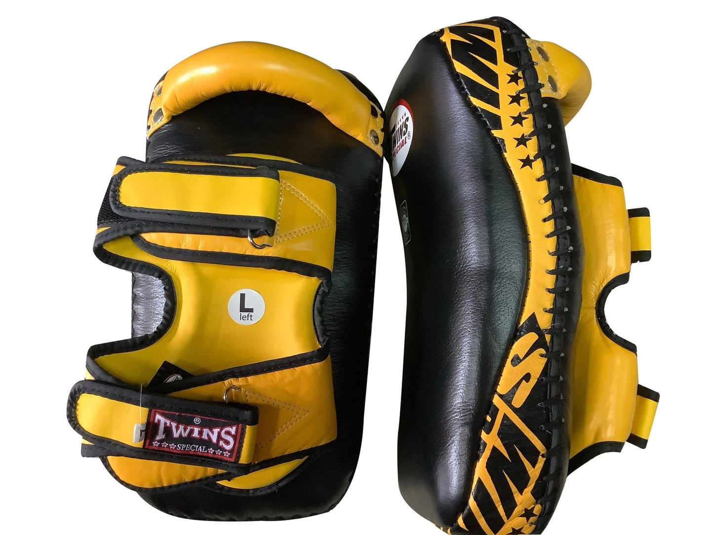 Twins Special Thai Pads KPL12 Black/Yellow